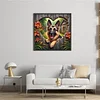 Love Puppy-11CT Stamped Cross Stitch 40*40cm/15.75*15.75in