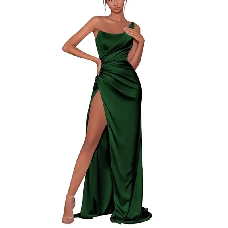 Uveng Uveng 2025 New Breast-Thorac Birthday Party Stage Performance Dress Dress Can Usually Be Worn