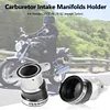 2pcs/set Motorcycle Carburetor Intake Manifolds Boot Holder for CX500