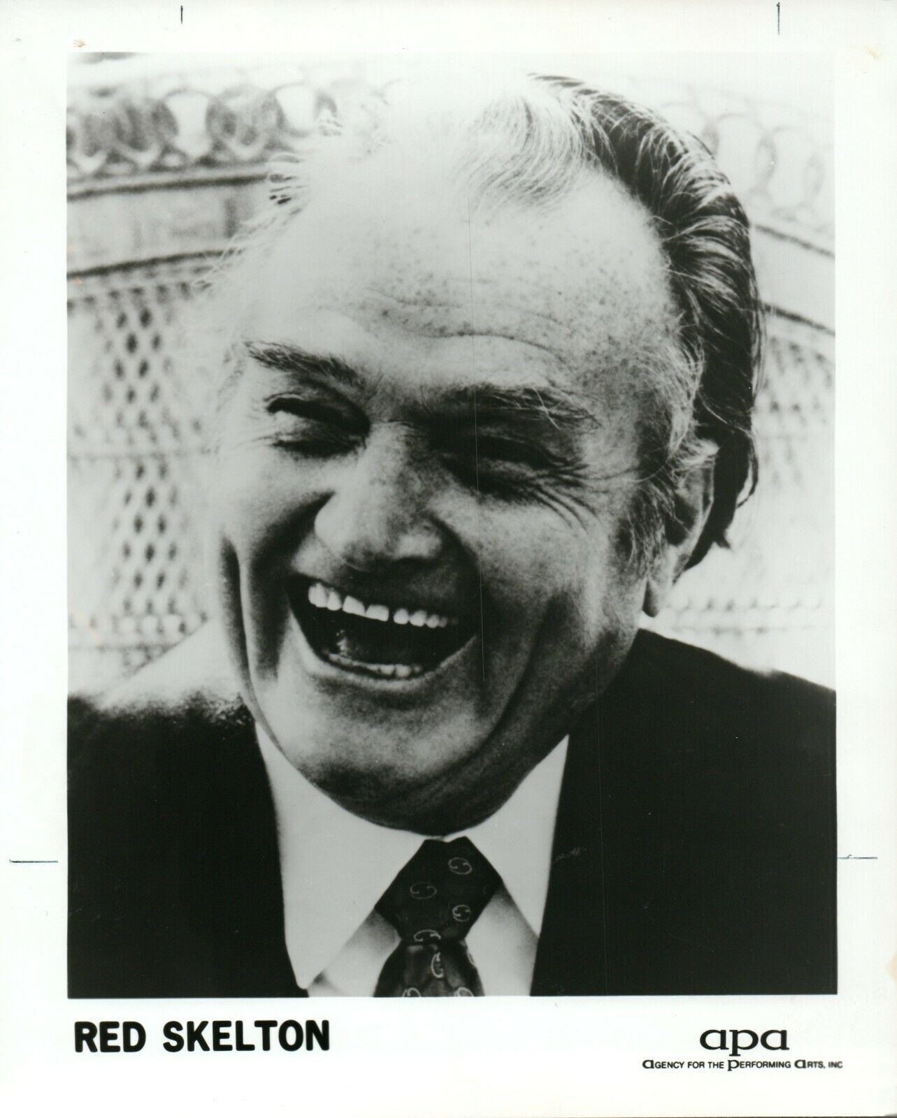 RED SKELTON Comedian TV Host 8x10 Promo Press News Photo Poster painting 1988