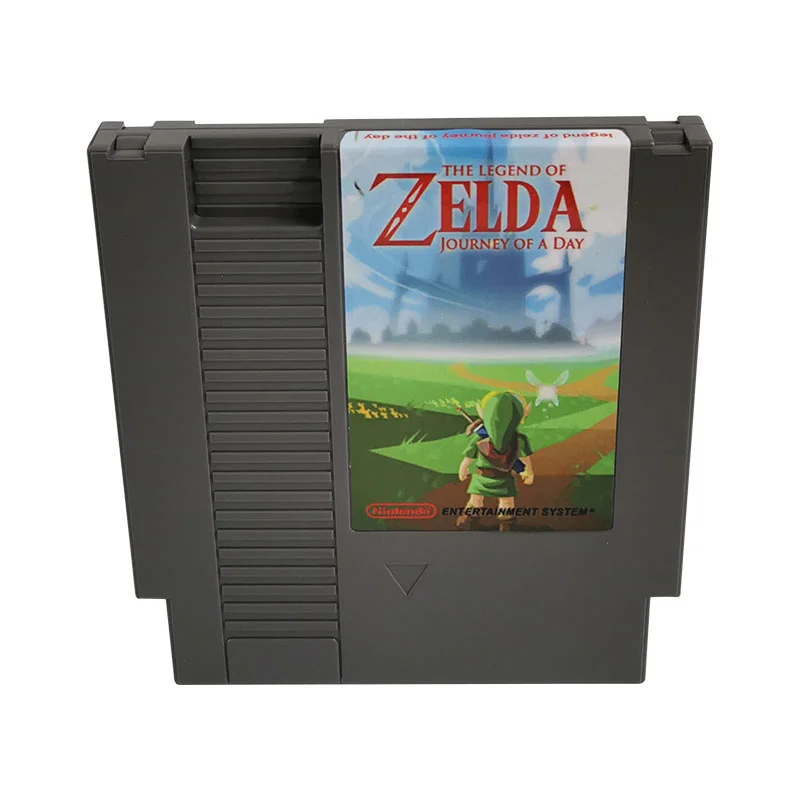 The Legend of Zelda: Journey of a Day Hack of Zelda II: The Adventure of Link For Nintendo NES - 8 Bit Game Cartridge
