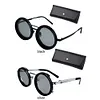 Adjustable 1-9 Sunglasses ND Filter Lenses Fishing Rounded Polarized Glasses