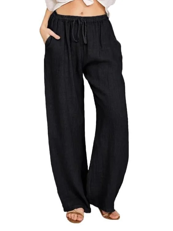 Women Loose Cotton & Linen Casual Pants