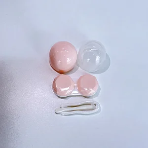 Space series contact lenses case capsule type