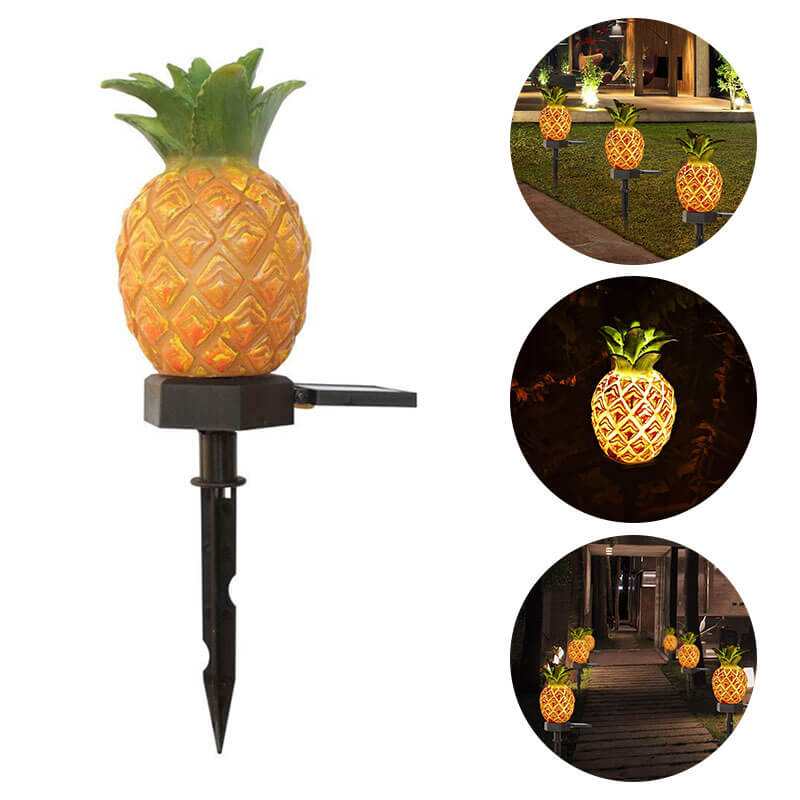 Solar-Powered Pineapple Light