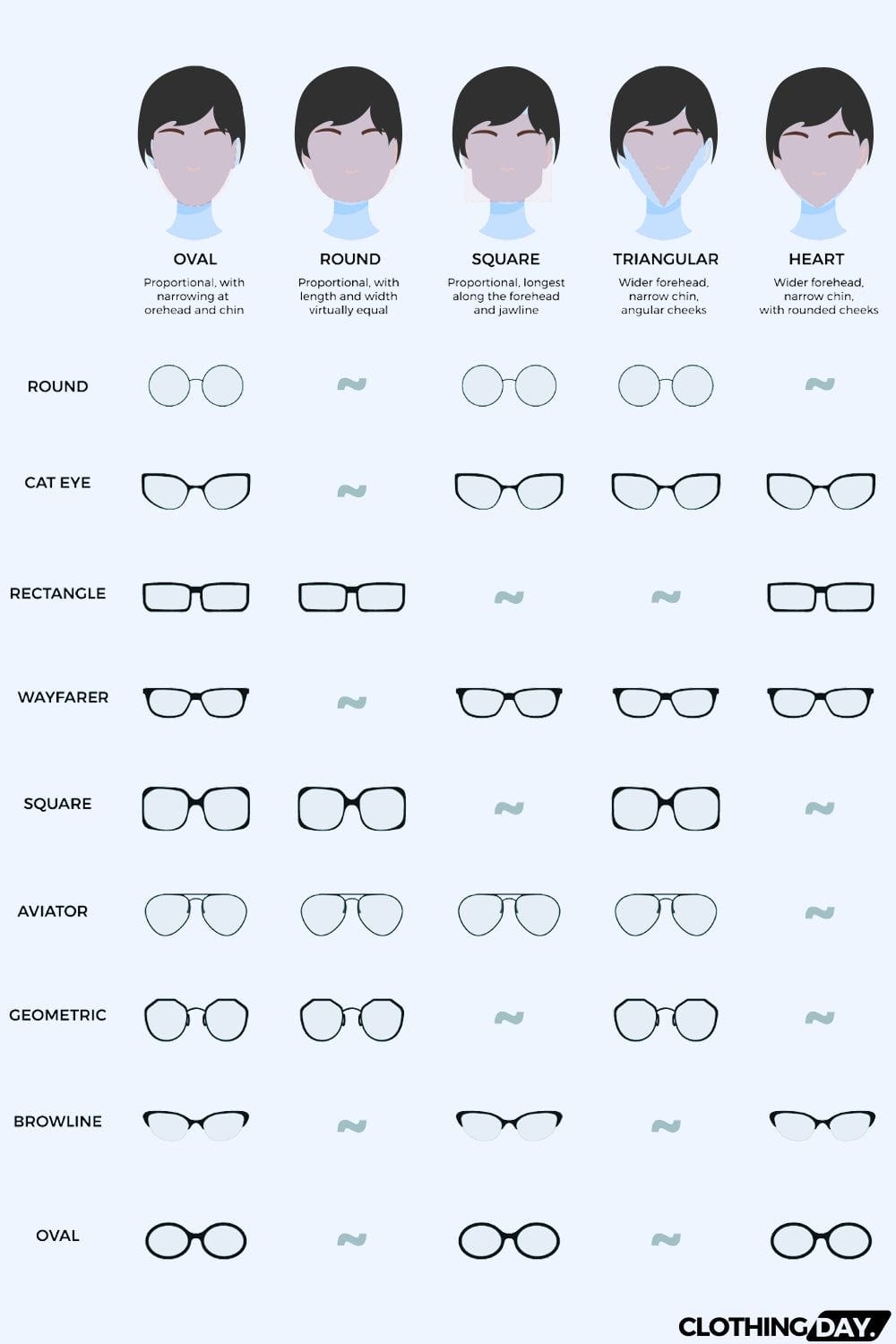 Polycarbonate Frame Square Sunglasses