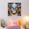 Nativity-14CT Stamped/Counted Cross Stitch 40*40cm/15.75*15.75in tapestrymarket
