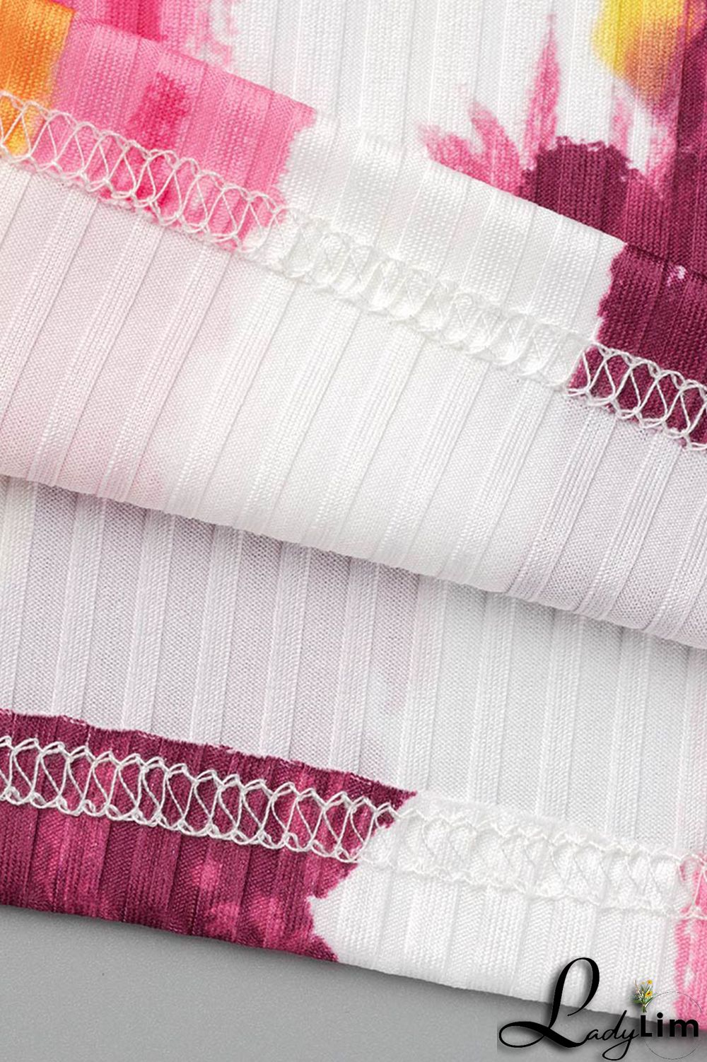 Red Sexy Striped Print Patchwork Spaghetti Strap Sling Dress Dresses