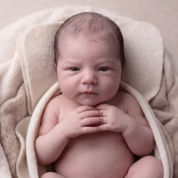 [Pre-Order] Full Body Silicone 12"/16" Reborn Baby Doll Girl Realistic Soft Body -  Nino 