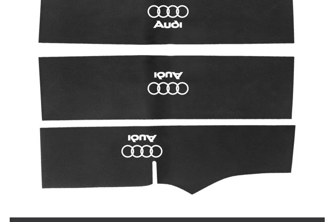 Microfiber leather threshold strip sticker (4PCS)