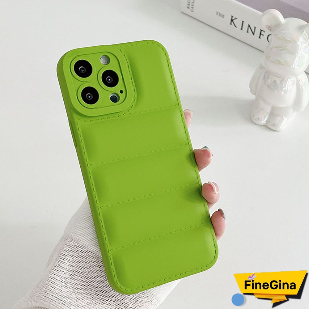 Orange Casual Solid Patchwork Phone Case