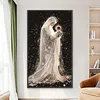 Soft Light Holy Mother Special Shaped 5D DIY Partial Drill Diamond Painting Kits for Adults Beginners Home Decor Diamonds Dots Gem Art Kits Large Size 15.75x27.56inch