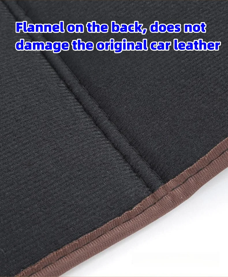 Seat Anti-Kick Pad Ambient Light Colorful Sound-Activated Light Protection Pad