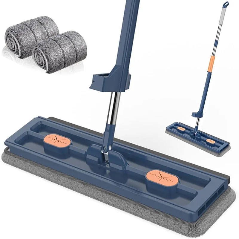 New Large Flat Mop, 360°Rotating Self Wringing Mop - tree - Codlins