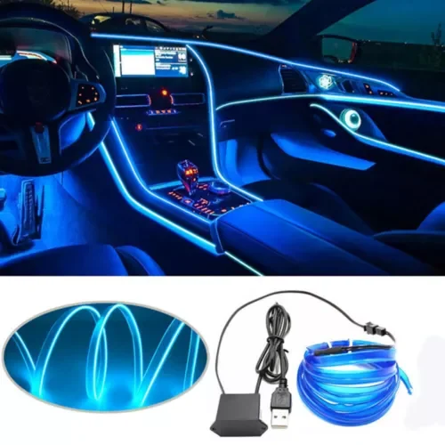 Dronehint Universal Car Interior Accessories Atmosphere LED Light Lamp Strip Decor Parts (For: Acura) Parts
