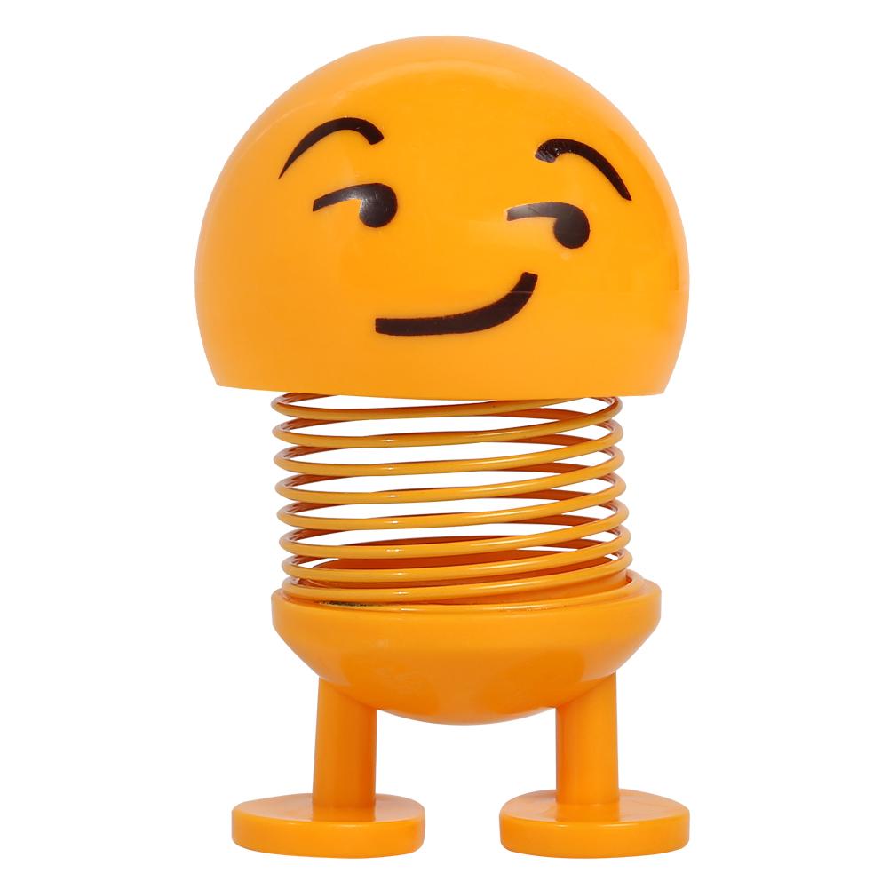 

Shaking Head Toys Car Ornaments Bobblehead Dolls Emoji Bobble Heads (Evil), 501 Original