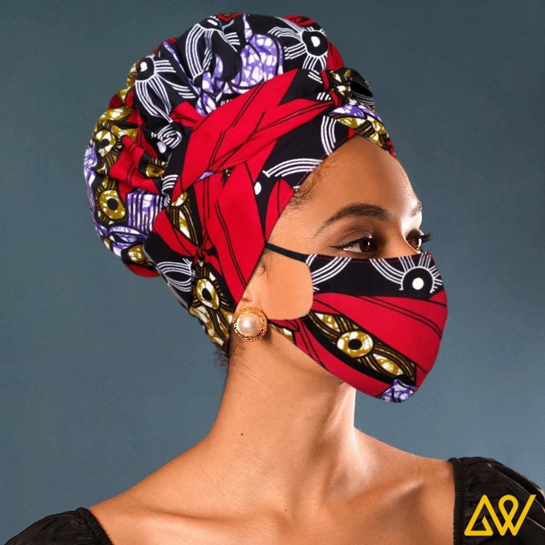 Face cover with Satin Lining- K1221