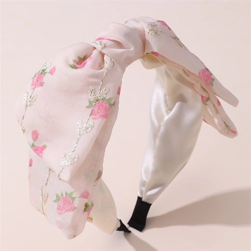 Women’s Sweet Minimalist Ditsy Floral Polyester Hair Clip Hair Band Hair Tie