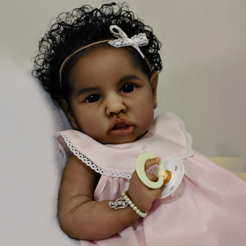 [Flash Sale] Reborn Baby Dolls Girl Mini Full Body Silicone Baby