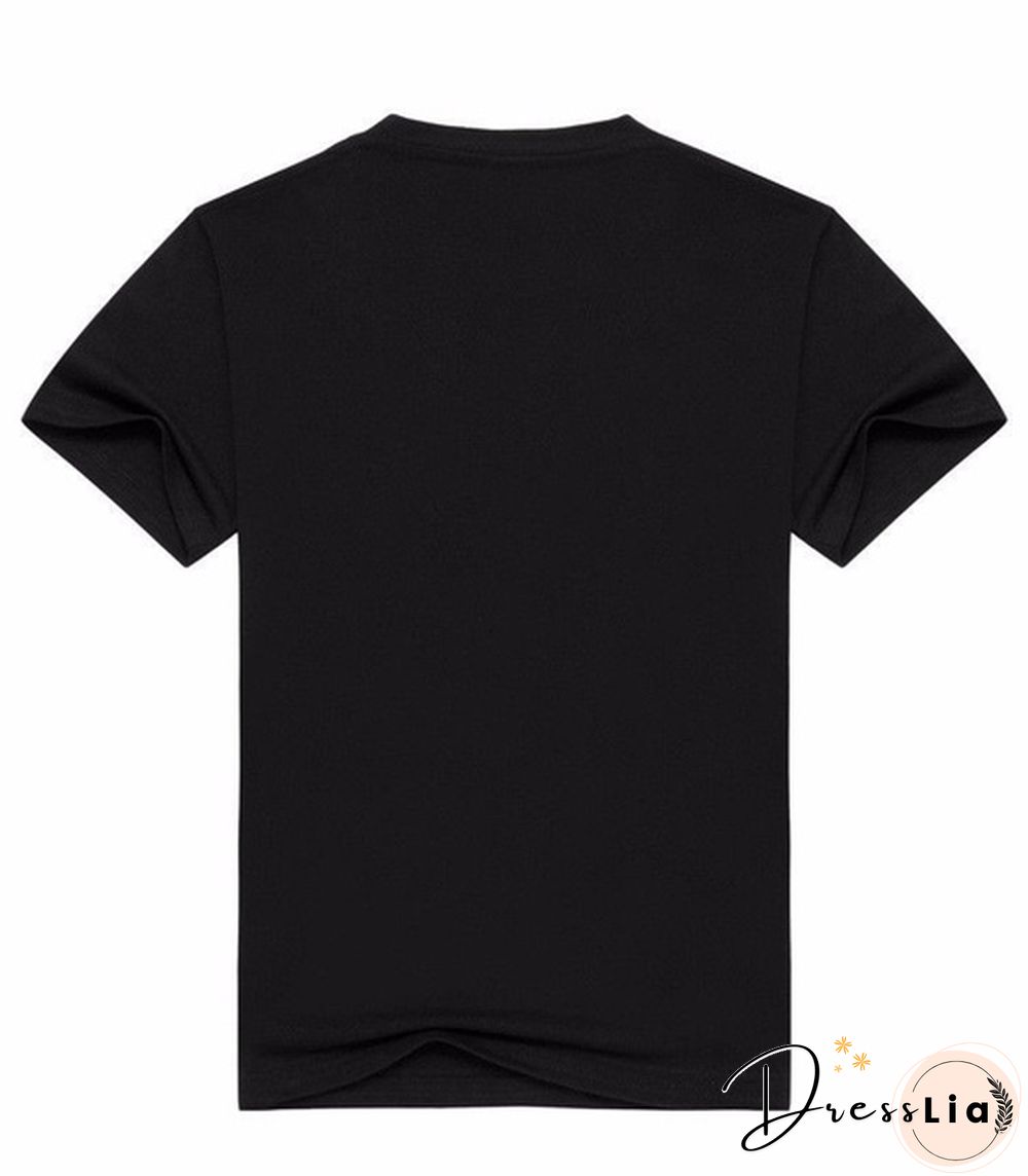 Stranger Things Eleven Poster Man's T Shirt Summer Short Sleeve Tees Cotton Crew Neck Black Tops S To 3Xl