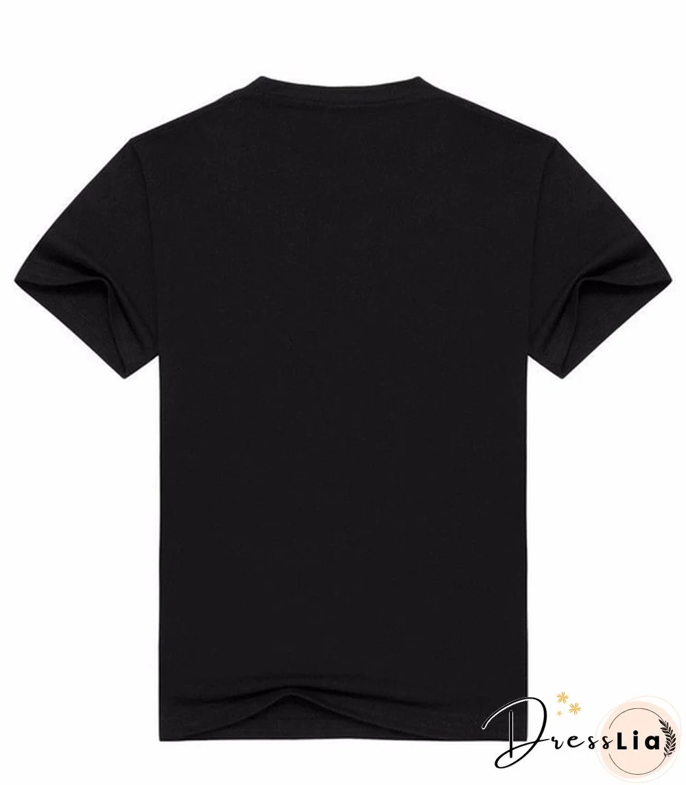 Stranger Things Eleven Poster Man's T Shirt Summer Short Sleeve Tees Cotton Crew Neck Black Tops S To 3Xl