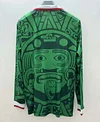 1998 Retro Long Sleeve Mexico Home Football Shirt 1:1 Thai Quality