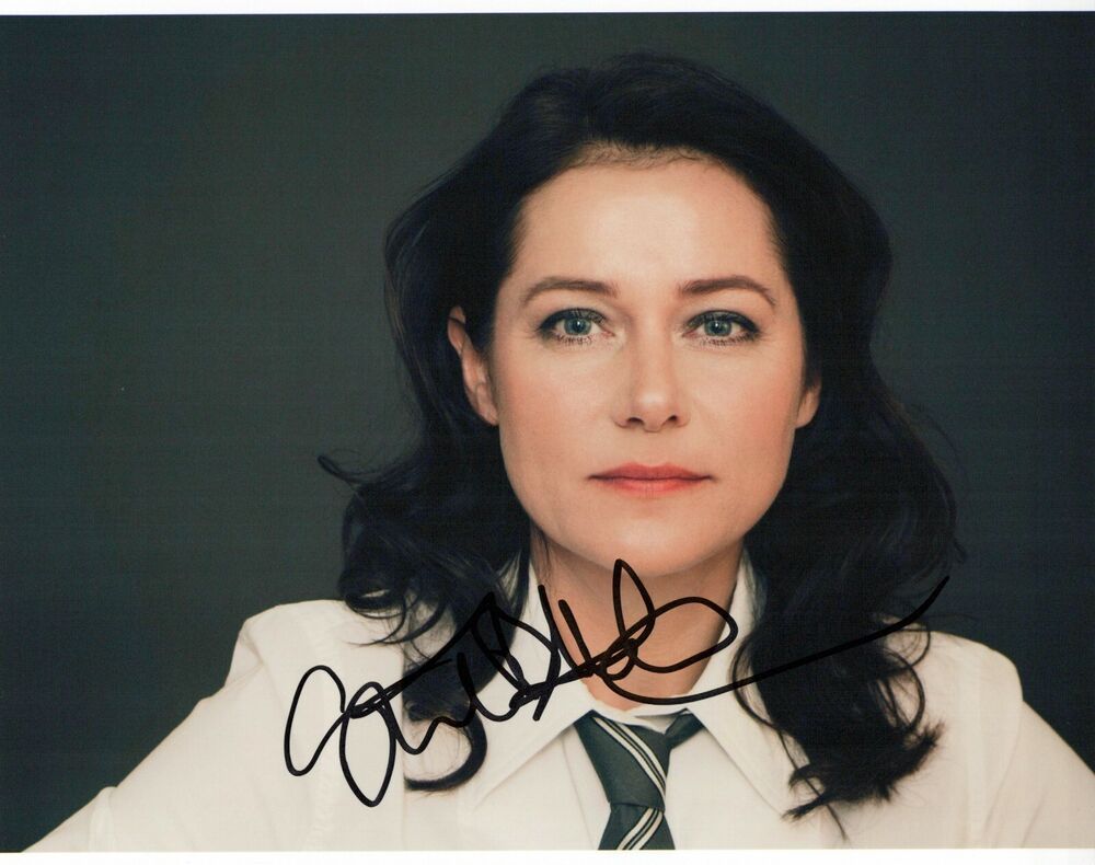 Sidse Babett Knudsen head shot autographed Photo Poster painting signed 8x10 #2