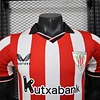 Joyfball 2025/2026 Player Version Athletic Bilbao Home  Soccer Jersey（The player version jersey is a bit tight, please pay attention to the size selection）