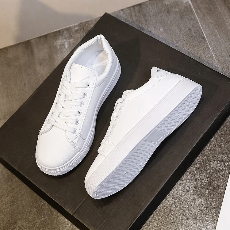 Dubeyi Platform White Shoes Woman Flats Sneaker Autumn 2022 New Female Causal Shoe Black Canvas Vulcanize Sneakers for Women
