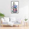 Tea Cup Princess - 11CT Stamped Cross Stitch 30*50cm/11.81*19.69in