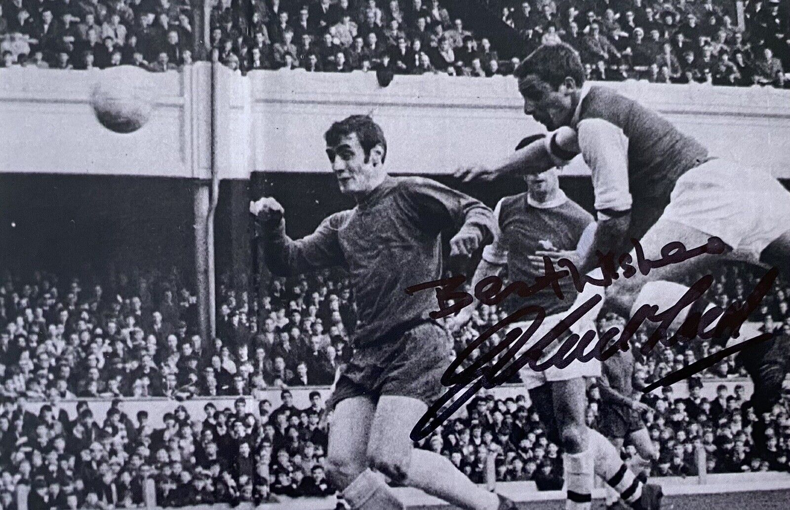 John Radford Genuine Hand Signed Arsenal 6X4 Photo Poster painting 3