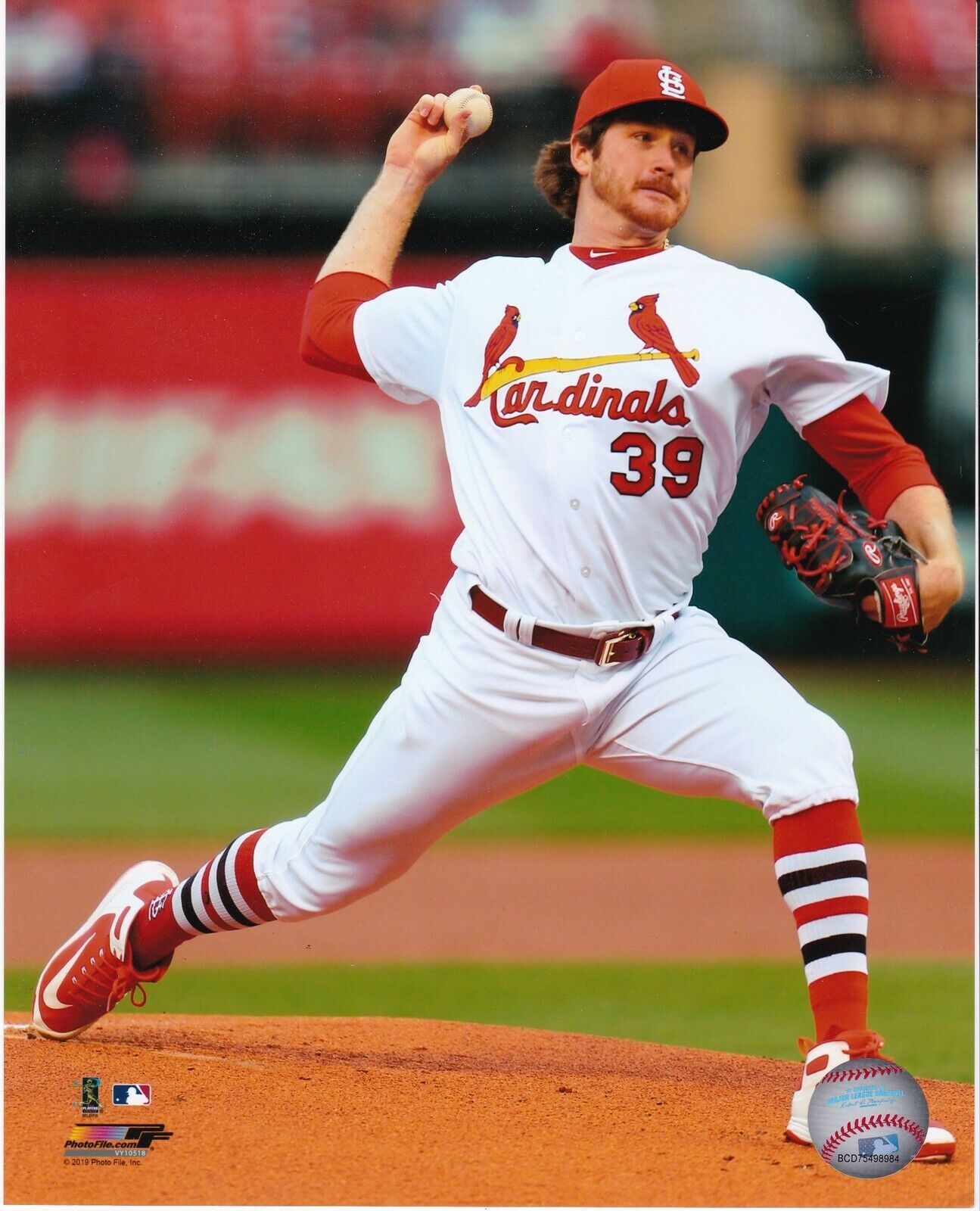 MILE MIKOLAS ST. LOUIS CARDINALS Photo Poster paintingFILE LICENSED ACTION 8x10 Photo Poster painting