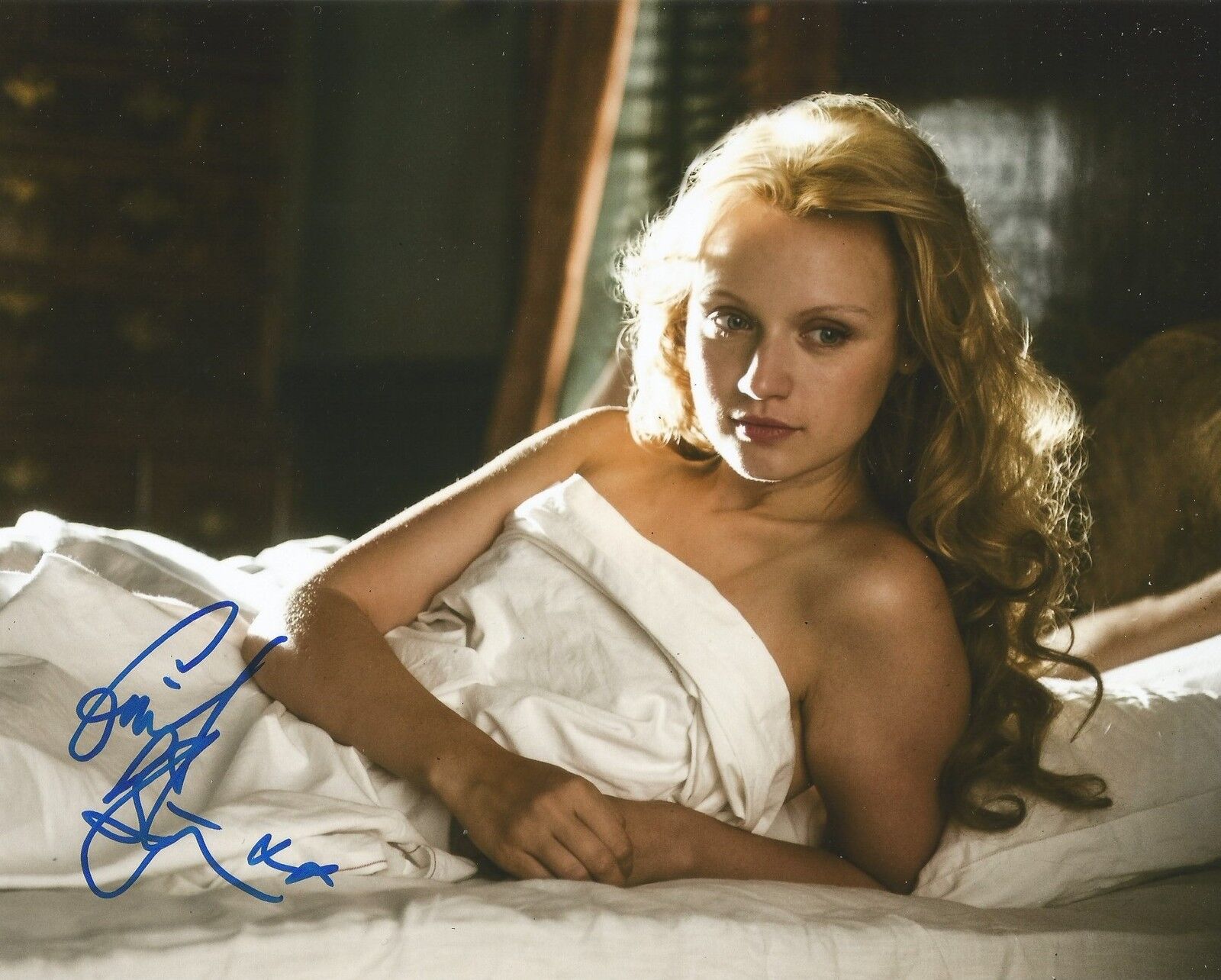 Emily Berrington Signed Sons Of Liberty 10x8 Photo Poster painting AFTAL