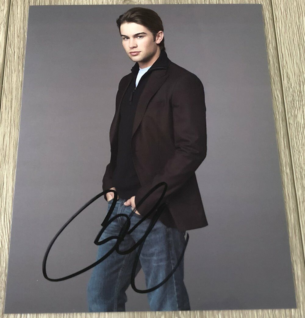 CHACE CRAWFORD SIGNED AUTOGRAPH GOSSIP GIRL 8x10 Photo Poster painting E w/PROOF