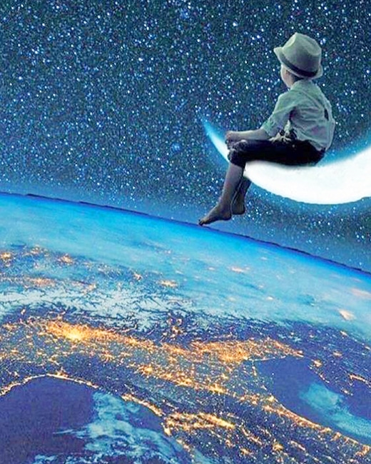 

Talking To The Stars – Paint By Numbers - 40*50CM, 501 Original