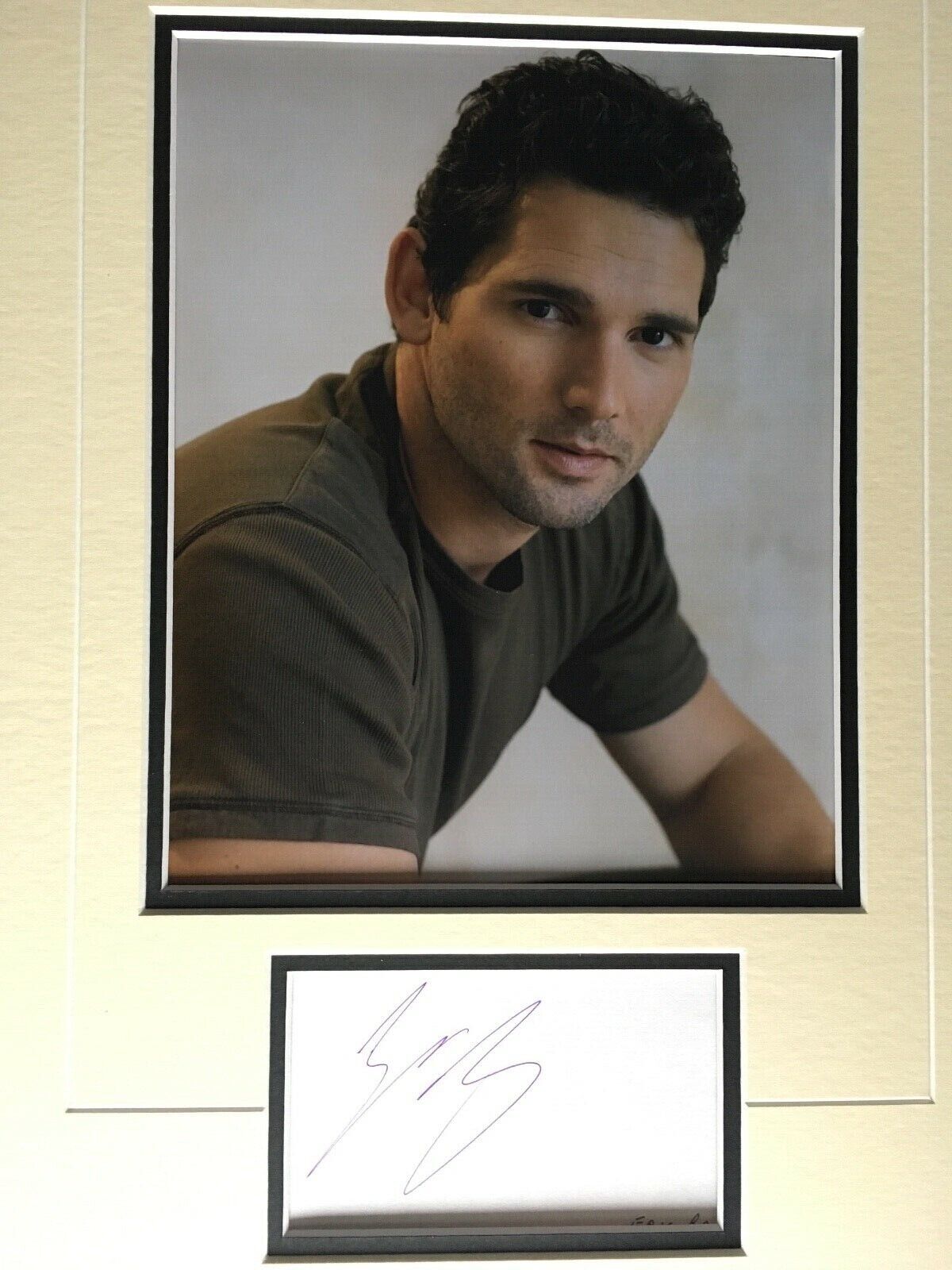 ERIC BANA - POPULAR AUSTRALIAN ACTOR - SUPERB SIGNED Photo Poster painting DISPLAY