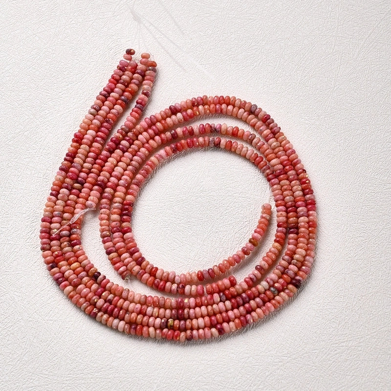 1 Strand/Package 4×2.5mm Hole Under 1mm Dolomite Oval Polished Beads