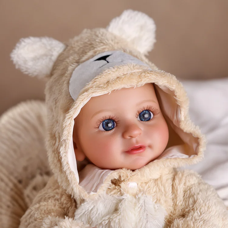Babeside Smiling Reborn Baby Cathy 17" Little Infant Boy Best Gift for Kids