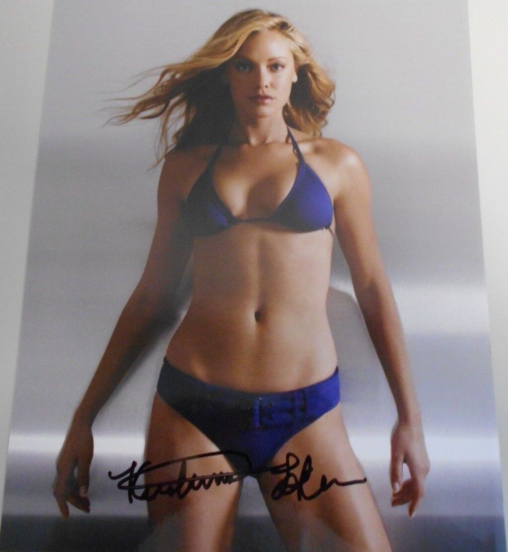 KRISTANNA LOKEN * HIGH QUALITY 8x10 HAND SIGNED Photo Poster painting SUPER HOT !