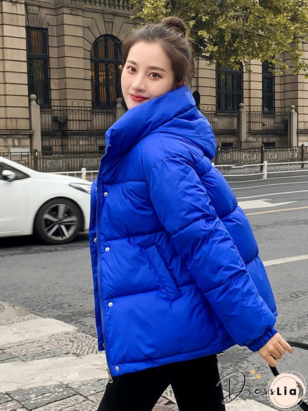 Winter Fashion New Long Sleeve Warm Casual Hooded Cotton Jacket Women's Winter Jacket Women's Winter Down JacketWomen Coat