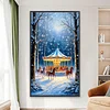 Snowy Carousel - Diamond Painting - Full Round Drill (Canvas|40*70cm)