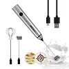 MHW-3BOMBER Electric Milk Frother Coffee Art Automatic Milk Frother Handheld Frother