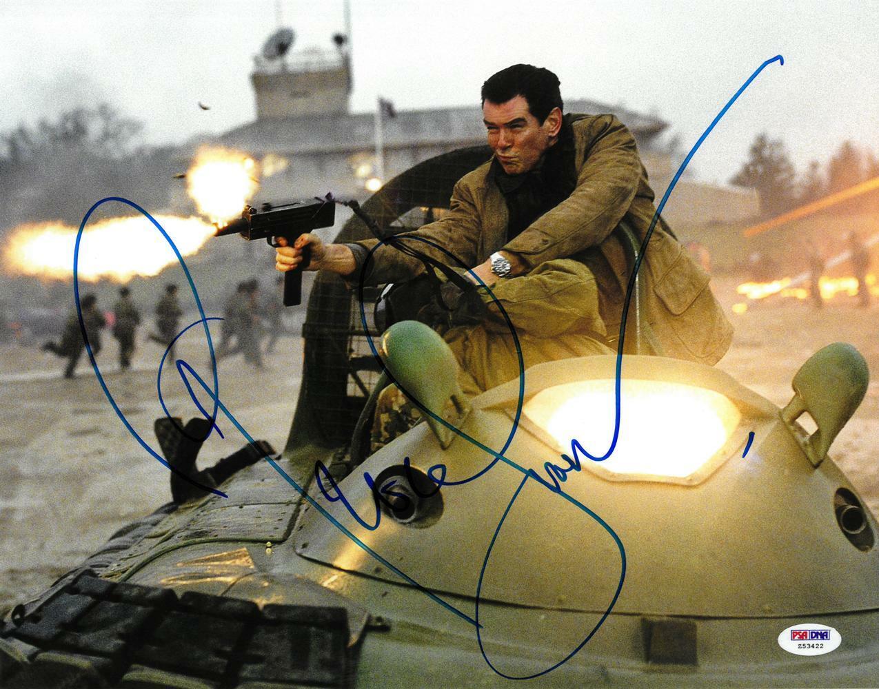 Pierce Brosnan Signed Authentic Autographed 11x14 Photo Poster painting PSA/DNA #Z53422