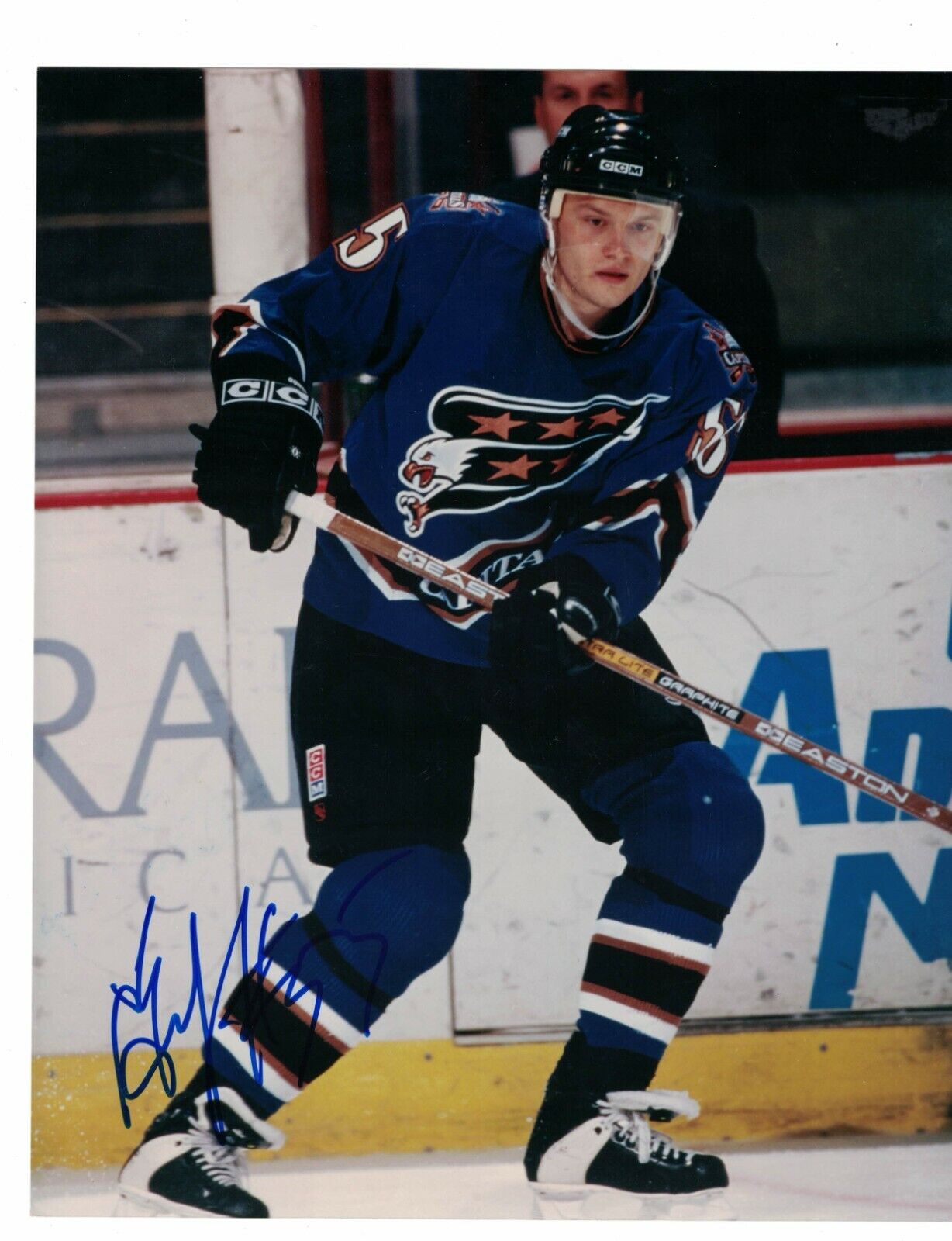 Sergei Gonchar Washington Capitals Signed 8 x 10