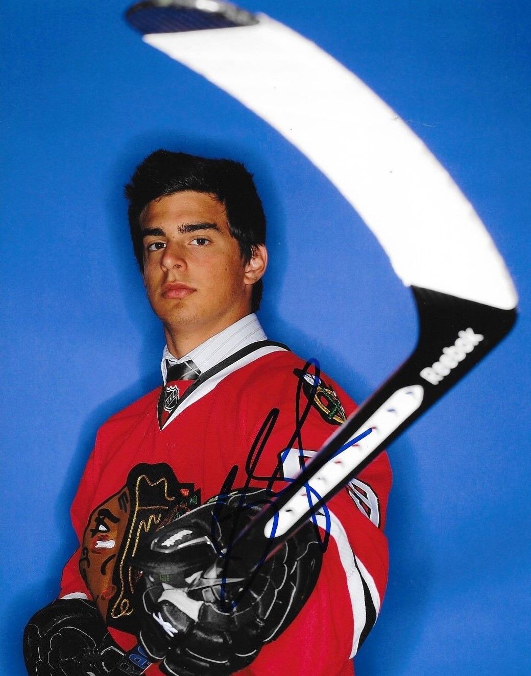 Brandon Pirri signed Chicago Blackhawks 8x10 Photo Poster painting autographed Hawks