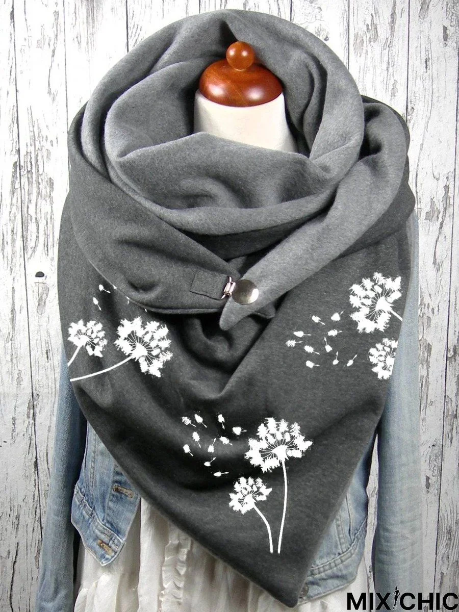 Dandelion Graphic Scarf