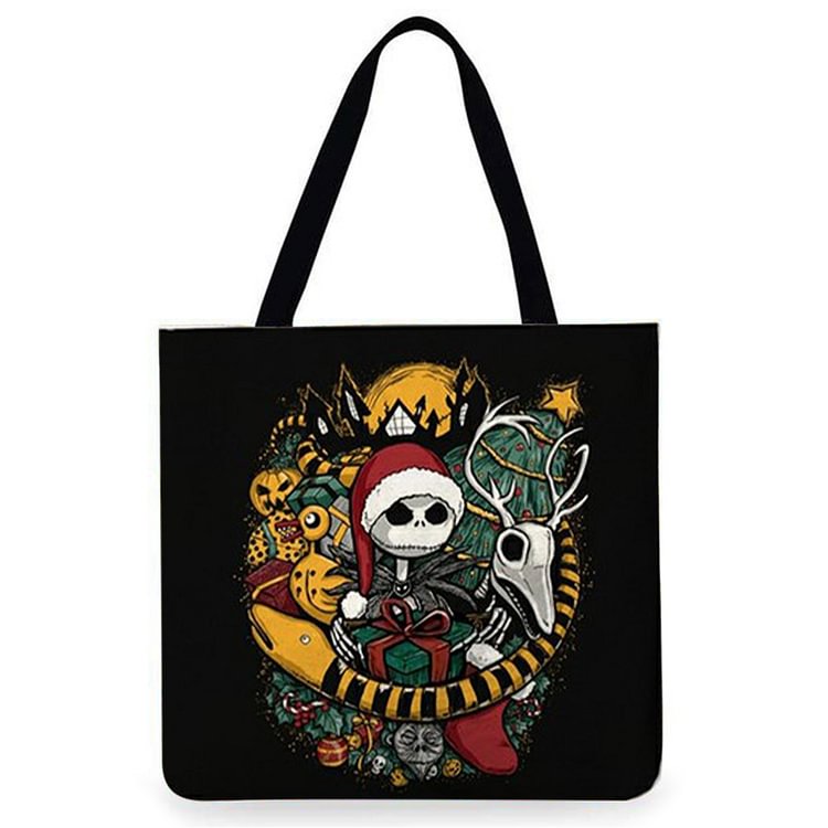 Halloween - Linen Tote Bag