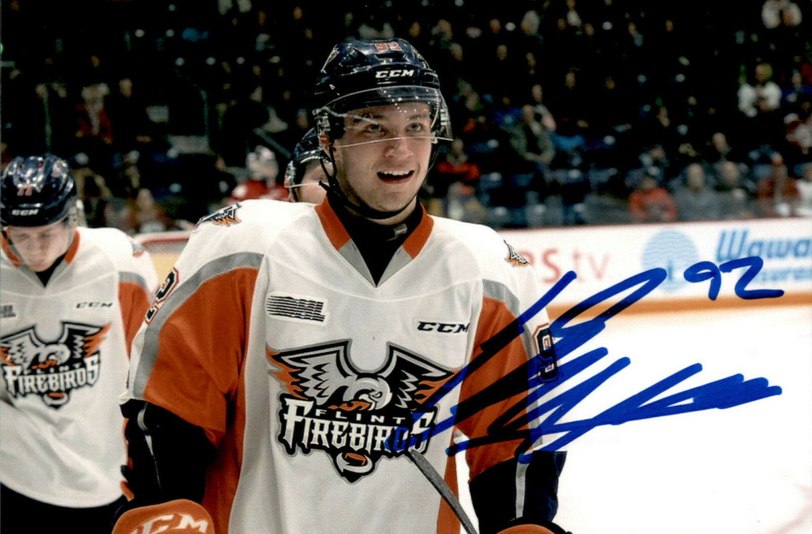 Ethan Keppen SIGNED autographed 4x6 Photo Poster painting FLINT FIREBIRDS / VANCOUVER CANUCKS