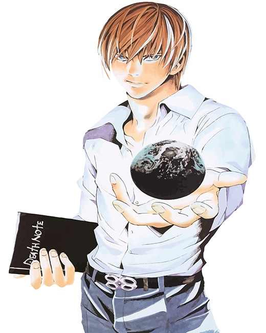 

Light Yagami Death Note Anime – Paint By Numbers - 40*50CM, 501 Original