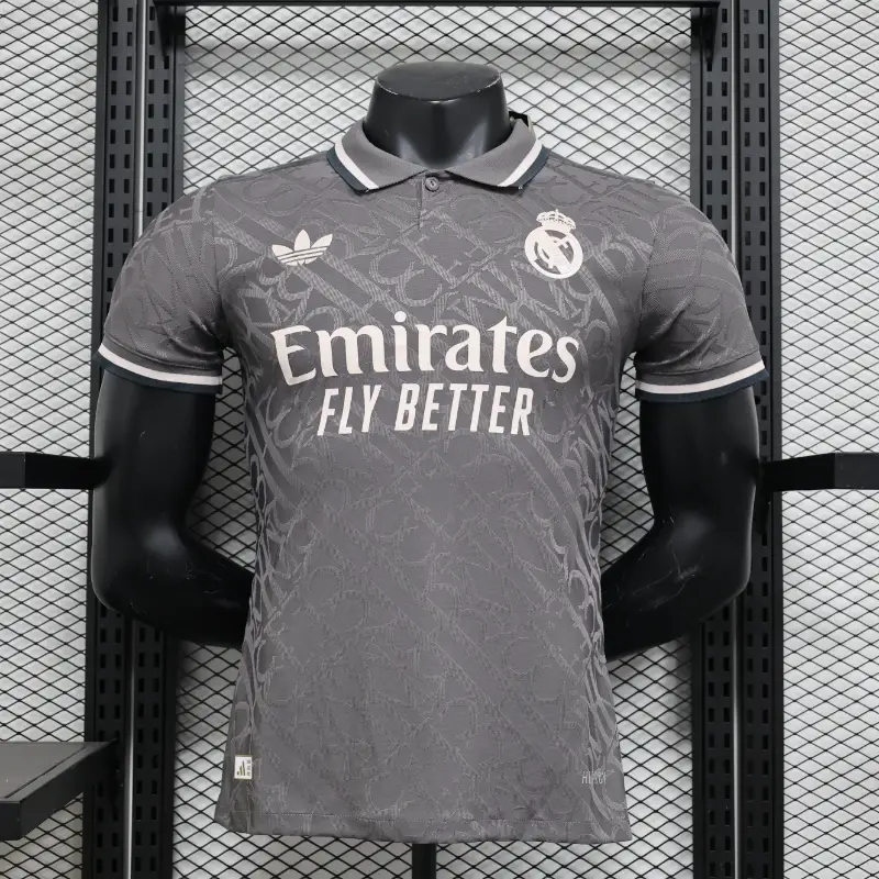 24/25 Player Real Madrid Soccer Jersey Third Away